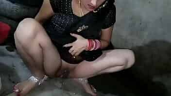 Desi Village cute bhabhi pissing bathroom video video