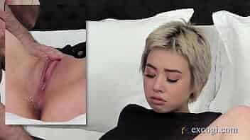 Total super cutie, 18 year old, porn newbie, Selina Bentz cums 5 times while in the car and at a hotel, taking a hard cock in her tight teen twat until she gets a facial! Full Video at ExCoGi.com! video