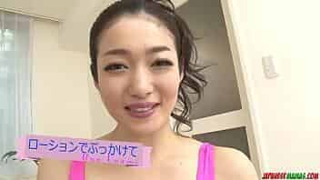 Hot japan girl Ryu Enami suck a dick at home video