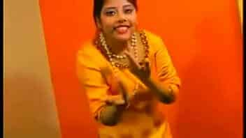 Gujarati Rupali In Yellow Dress Dancing and stripping naked video