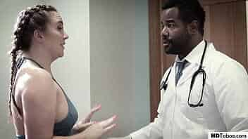 Maddy O'Reilly gets her big ass fucked by a black doctor video