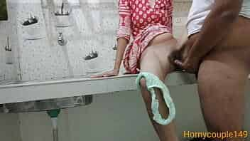 Husband bhar jane ki bad bhabhi ko kitchen me chuda HD in hindi audio video